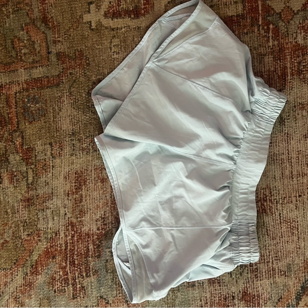 lululemon athletica Light Blue Athletic Shorts